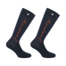 Equithème - Rijsokken Jump marine/oranje (x1) | - Ohlala
