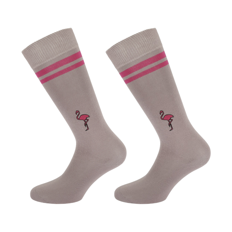 Equithème - Nikita riding socks old pink (x1) 