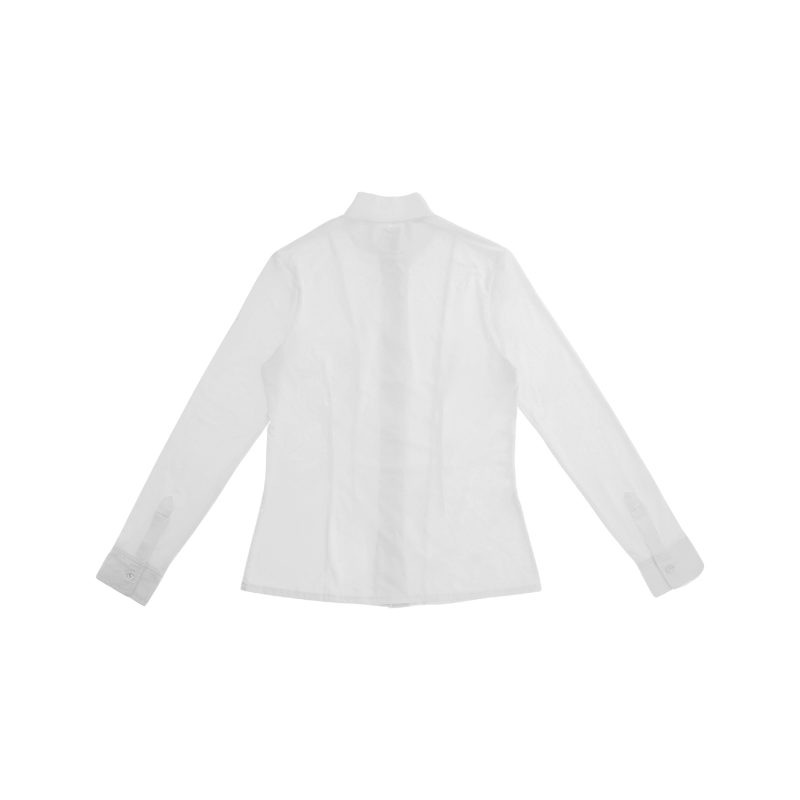 Equithème - Women's long sleeve shirt Julie white 