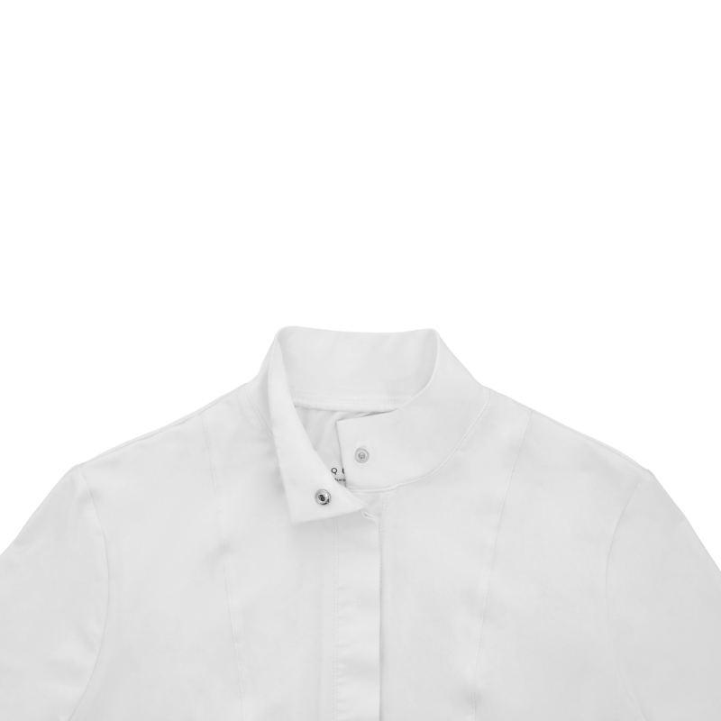 Equithème - Women's long sleeve shirt Julie white 