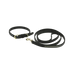 Equithème - Max black dog collar and lead | - Ohlala