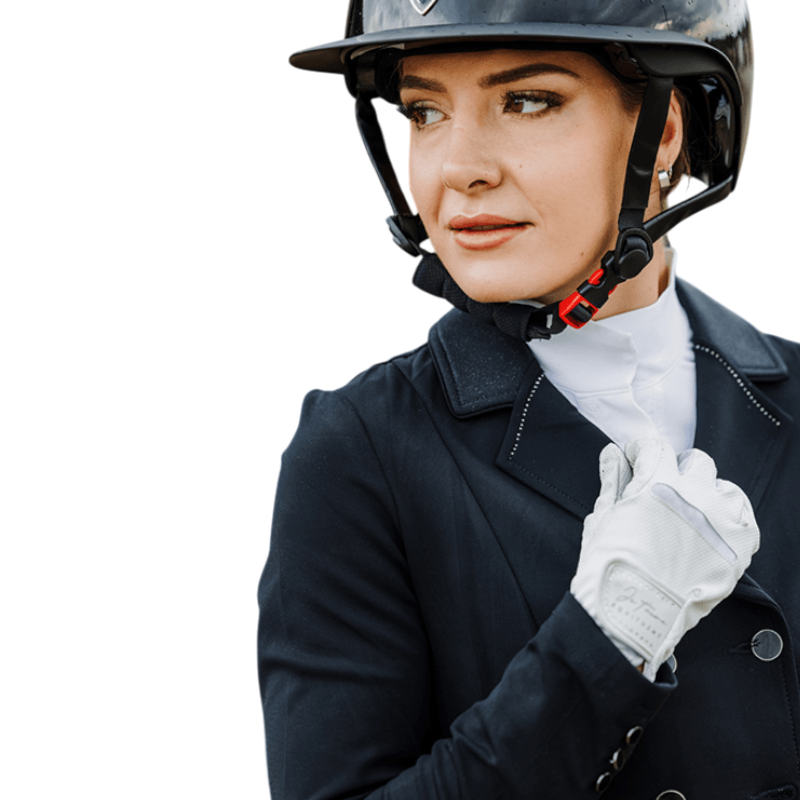 Equithème - Black dressage jacket for women Munich 