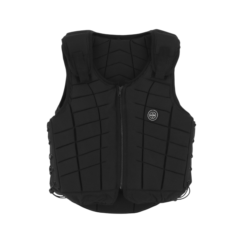 Equithème - Black Tyr children's protective vest 