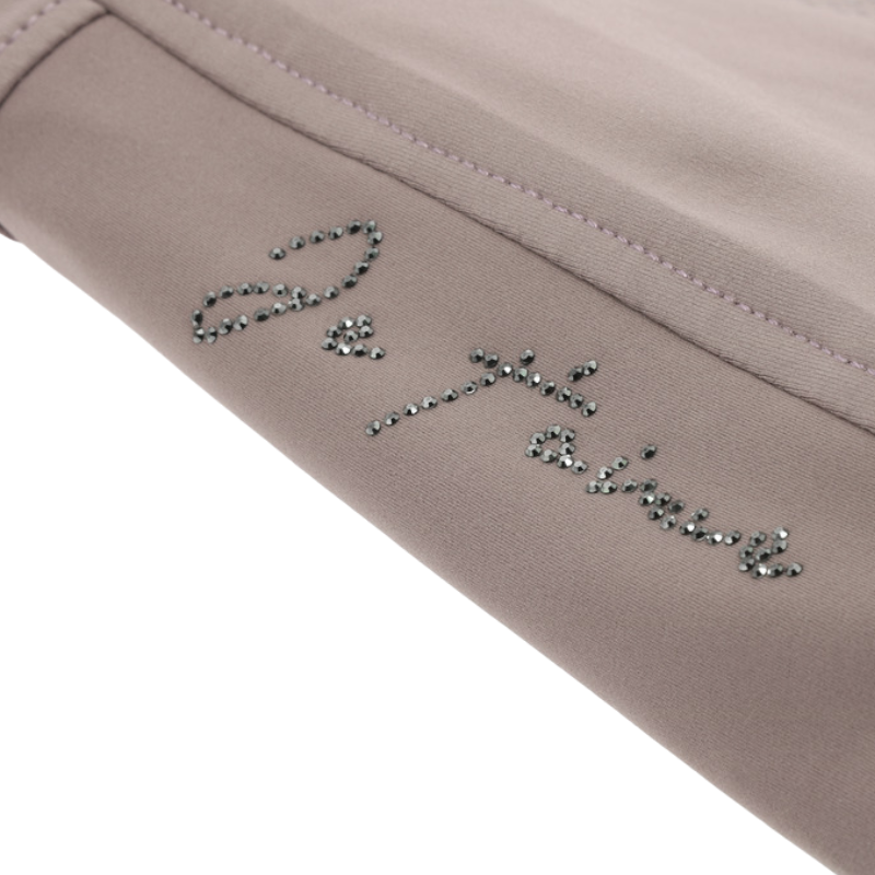Equithème - Legging Je t'aime femme Flora vieux rose