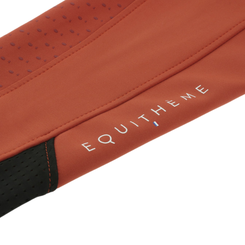 Equithème - Legging d'équitation femme Brigitte orange