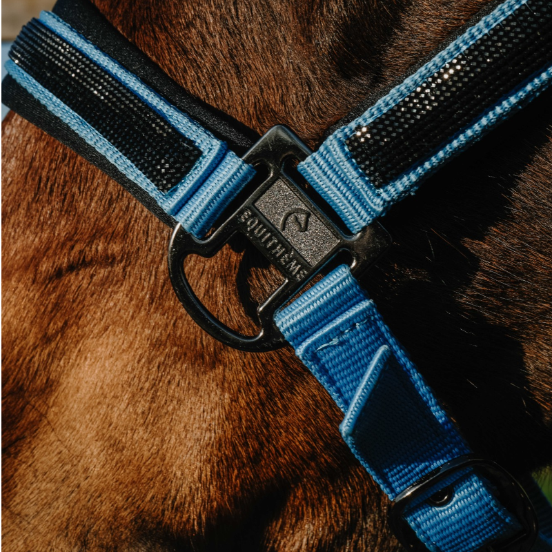Equithème – Nylonhalfter Strass Himmelblau