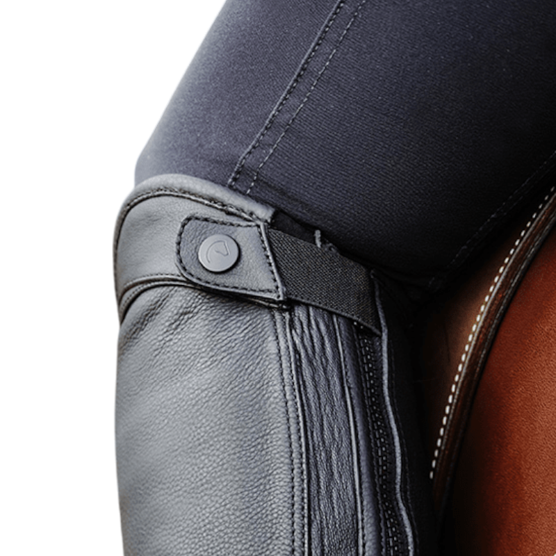 Equithème - Mini-chaps unisexe Select noir