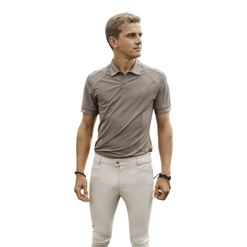 Equithème - Men's beige riding pants 