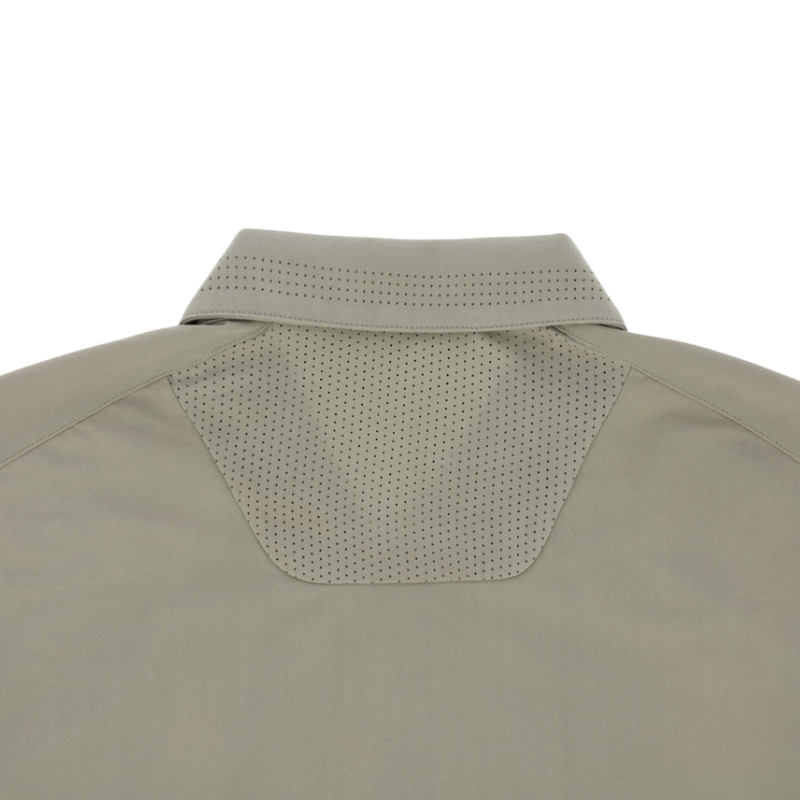 Equithème - Men's short sleeve polo Eric taupe 