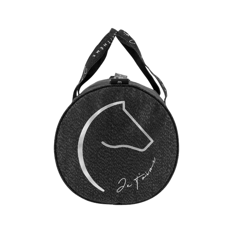 Equithème - Sac Bowling Je t'aime noir