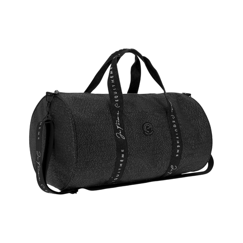 Equithème - Sac Bowling Je t'aime noir