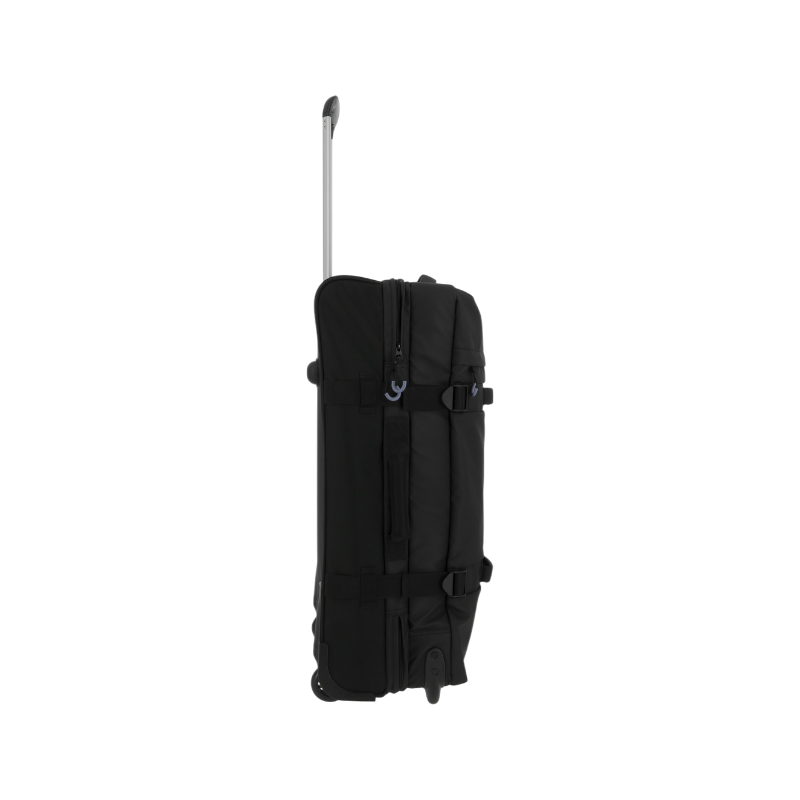 Equithème - Urban rolling travel bag with handles black | - Ohlala