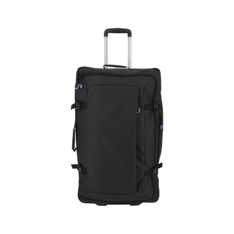 Equithème - Large black Urban wheeled travel bag 