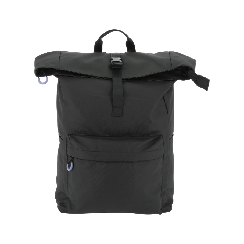 Equithème - Roll-Top Urban black backpack 