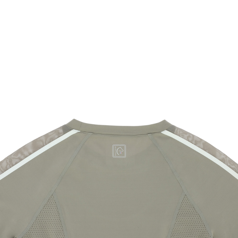 Equithème - Women's short-sleeve T-shirt Marion taupe 