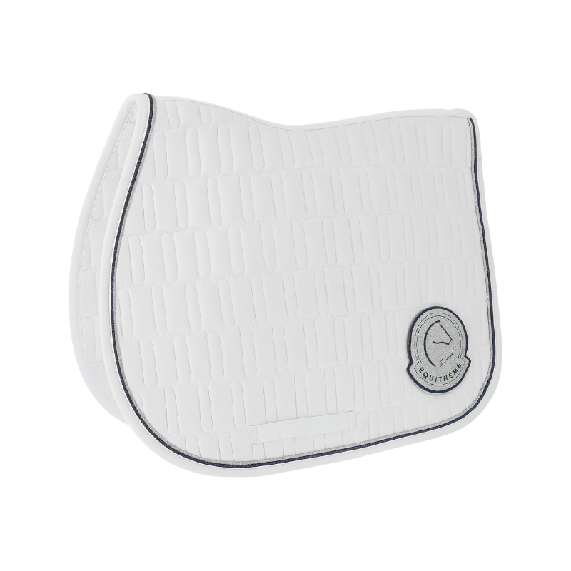 Equithème - saddle pad I love you white 