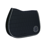Equithème - Compet Je t'aime Navy Saddle Pad | - Ohlala