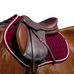 Equithème - Tapis de selle Eclat bordeaux | - Ohlala