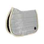 Equithème - Studio Je t'aime Silver Saddle Pad | - Ohlala