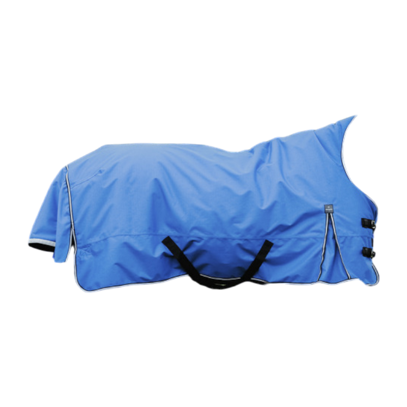 Equithème - Couverture Tyrex Aisance 1200D High neck  bleu roi 50g