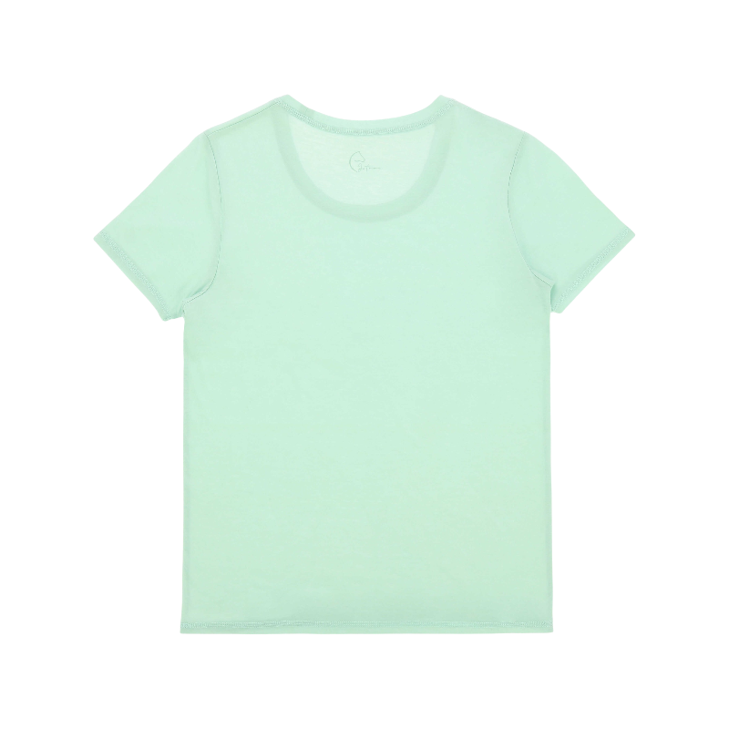 Equithème - T-shirt z krótkim rękawem junior Bonnie Je t'aime menthe
