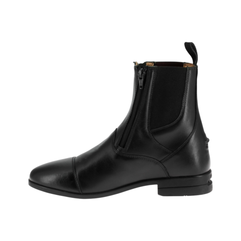 Equithème - EK-Duozip Black Leather Paddock Boots