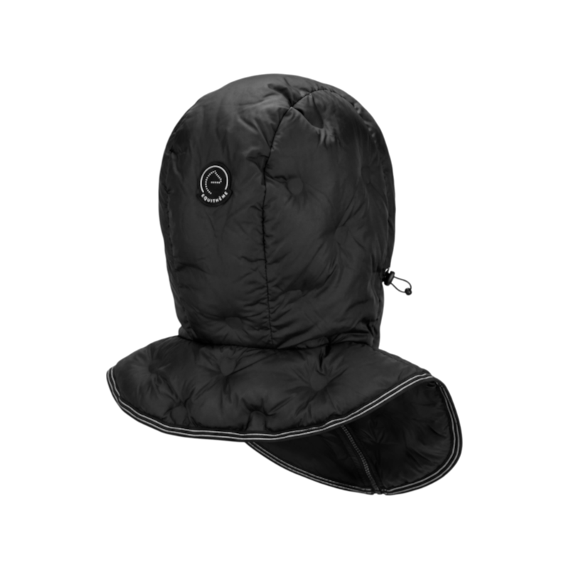 Equithème - Black Unisex Je T'aime EQ-Niene Balaclava