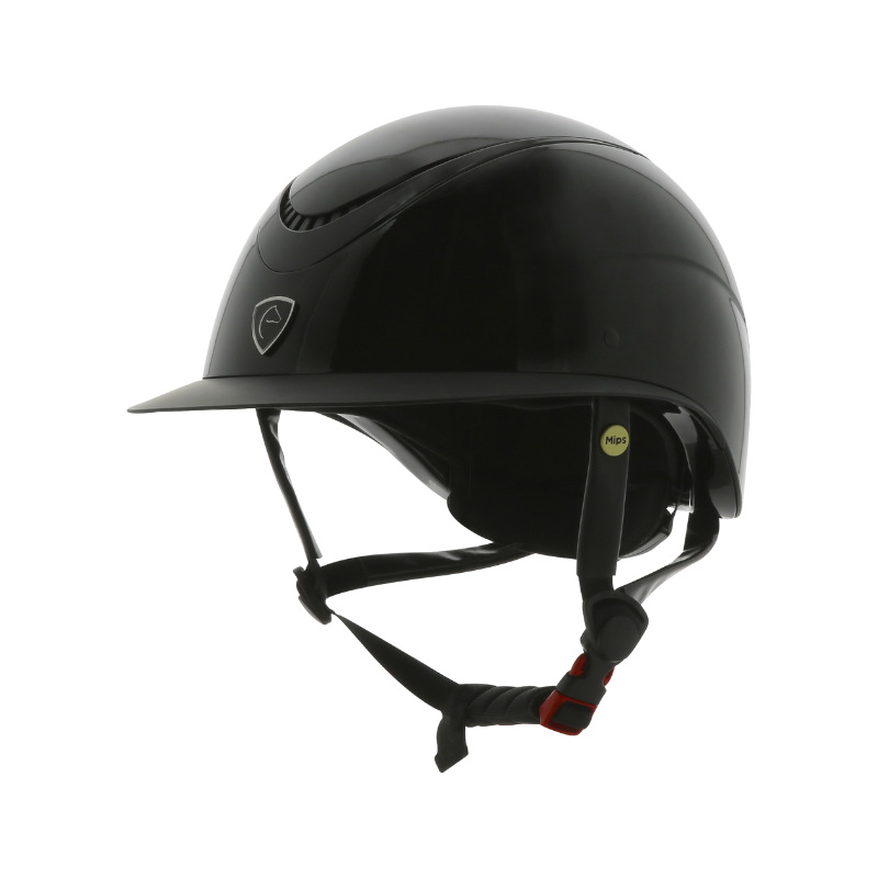 Equithème - Casque Wings noir brillant