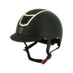 Equithème - Airy riding helmet rose gold/black | - Ohlala