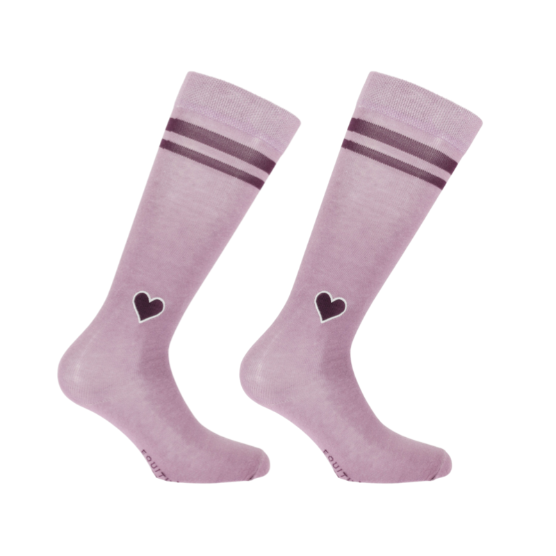 Equithème - Calcetines de equitación Nikita lila