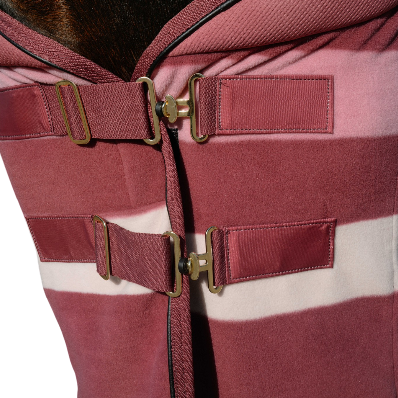 Equithème - Camisa polar Confortec rosa 160g