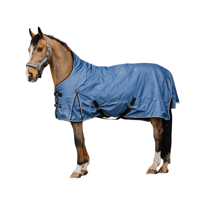 Equithème - Coperta da paddock Tyrex Aisance 1200D high neck cobalto 0g