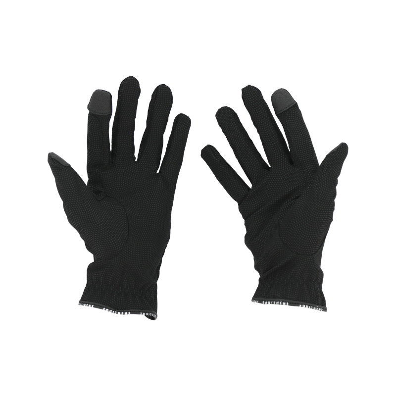 Equithème - Gants Charlie noir