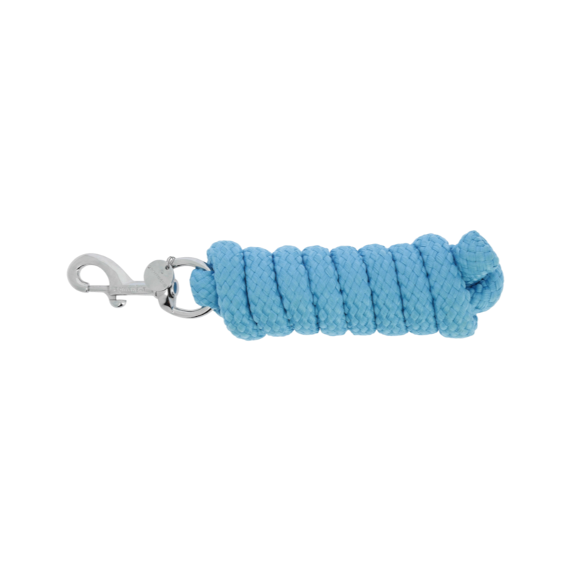 Equithème - Molly sky blue tie-up lead rope
