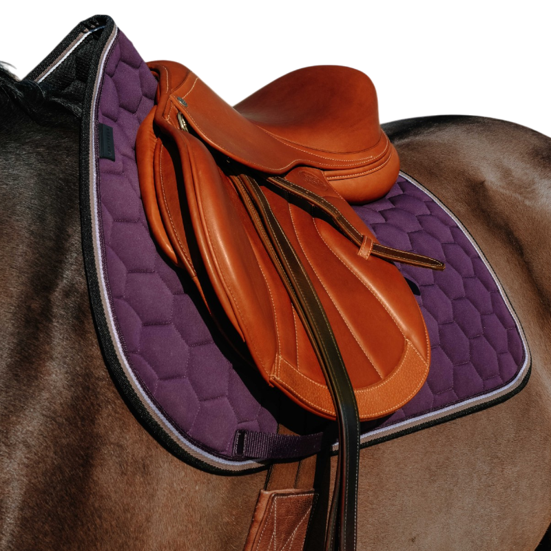 Equithème - Coco Saddle Pad Plum