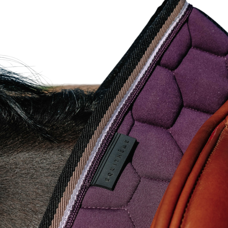 Equithème - Coco Saddle Pad Plum