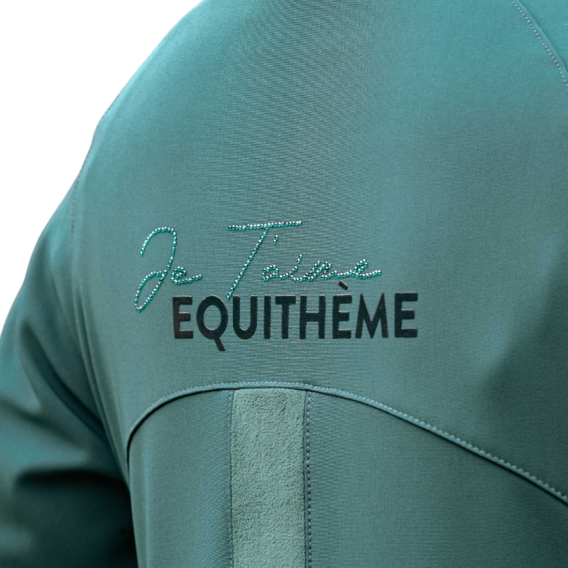 Equithème - Damen Softshelljacke Langarm Je T'aime EK-Victoria Petrolblau