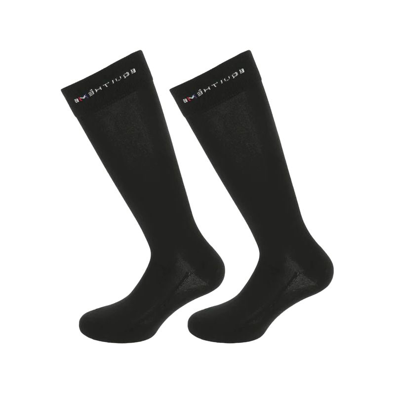 Equithème - Classic black socks (x1)