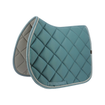 Equithème - Tapis de selle Classic bleu canard | - Ohlala