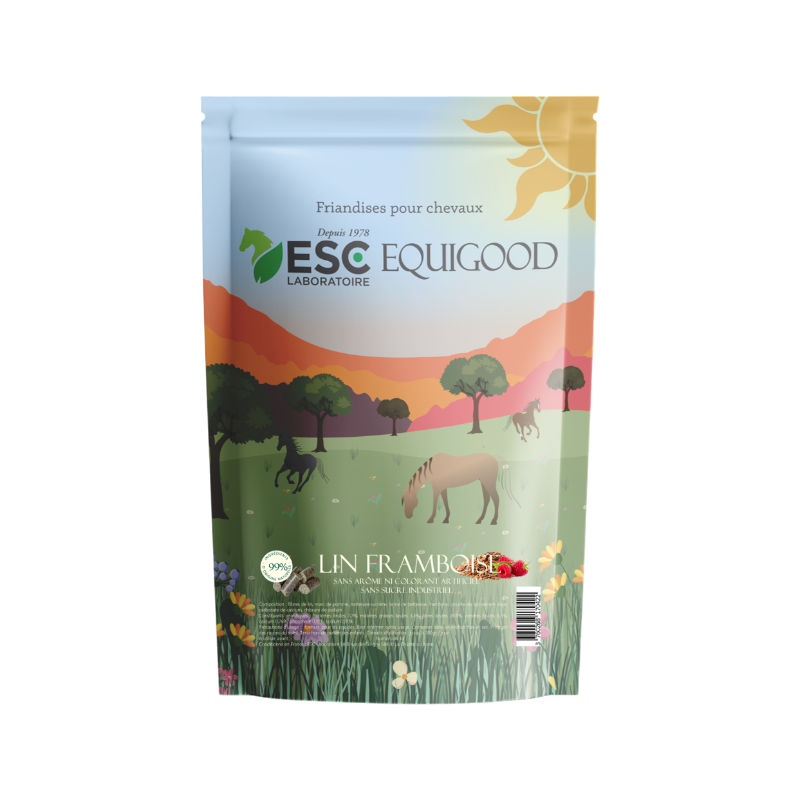 ESC Laboratoire - Equigood treats lin/ raspberry 