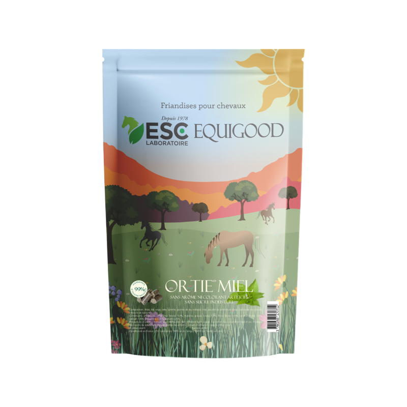 ESC Laboratoire - Friandises Equigood ortie/ miel