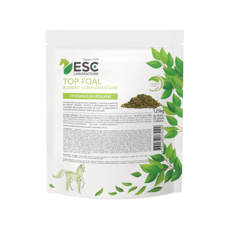 ESC Laboratoire - Top Foal Supplement for Foal Bone & Muscle Growth