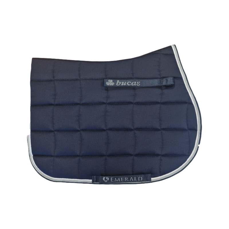 Bucas - Emerald Saddle Pad Navy