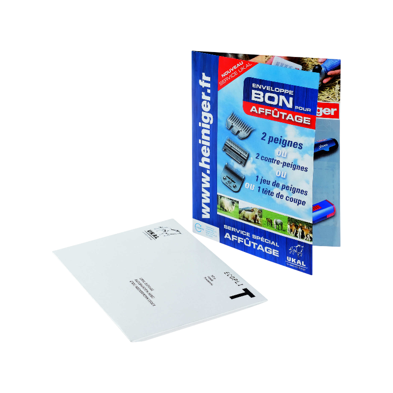 Heiniger - Enveloppe Bon pour affûtage | - Ohlala