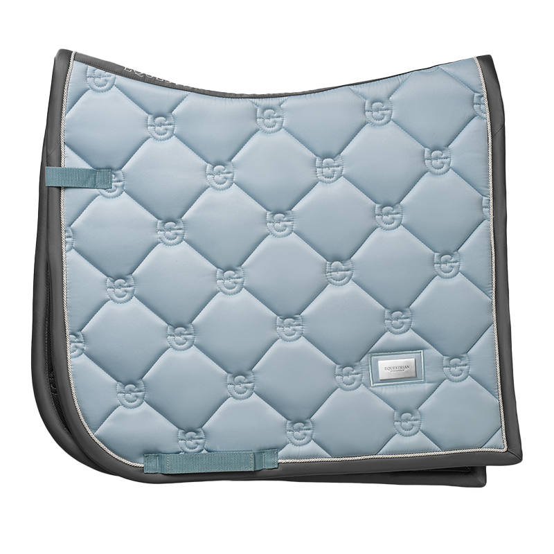 Equestrian Stockholm - Dressuurpad Pastel ice blue | - Ohlala