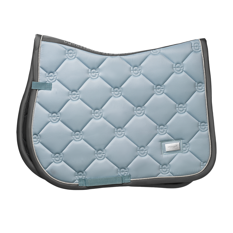 Equestrian Stockholm - Saddle pad Pastel ice blue | - Ohlala