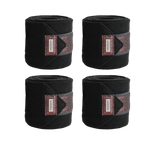 Equestrian Stockholm - Bandes de polo Mahogany Glimmer (x4) | - Ohlala