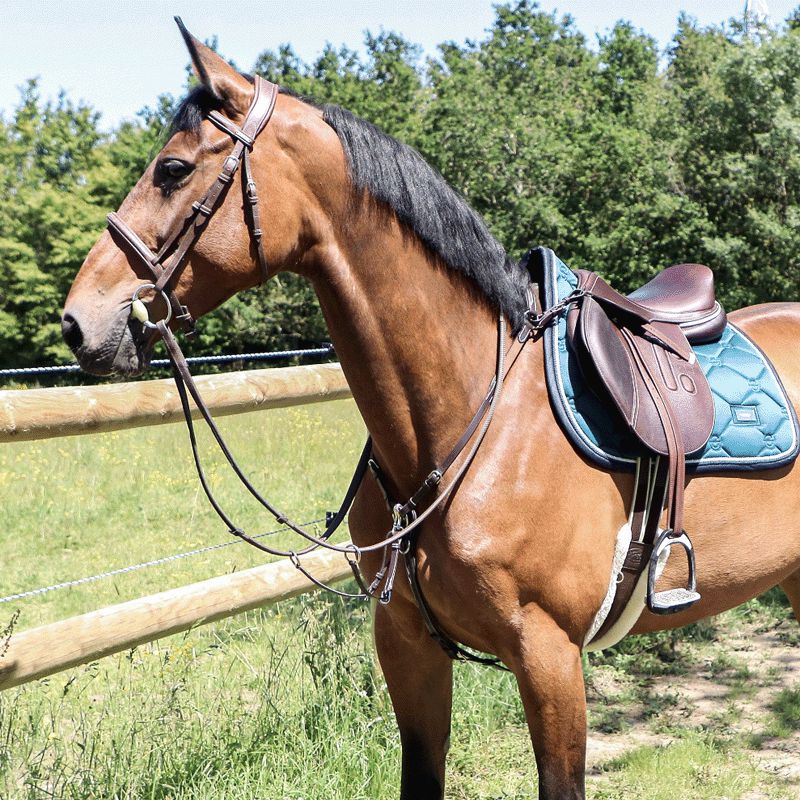 Equestrian Stockholm - Tapis de selle Emerald | - Ohlala