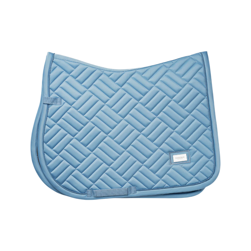 Equestrian Stockholm - Tapis de selle Modern midsummer blue | - Ohlala
