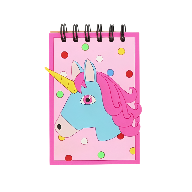 Equi-kids - Pink unicorn notebook